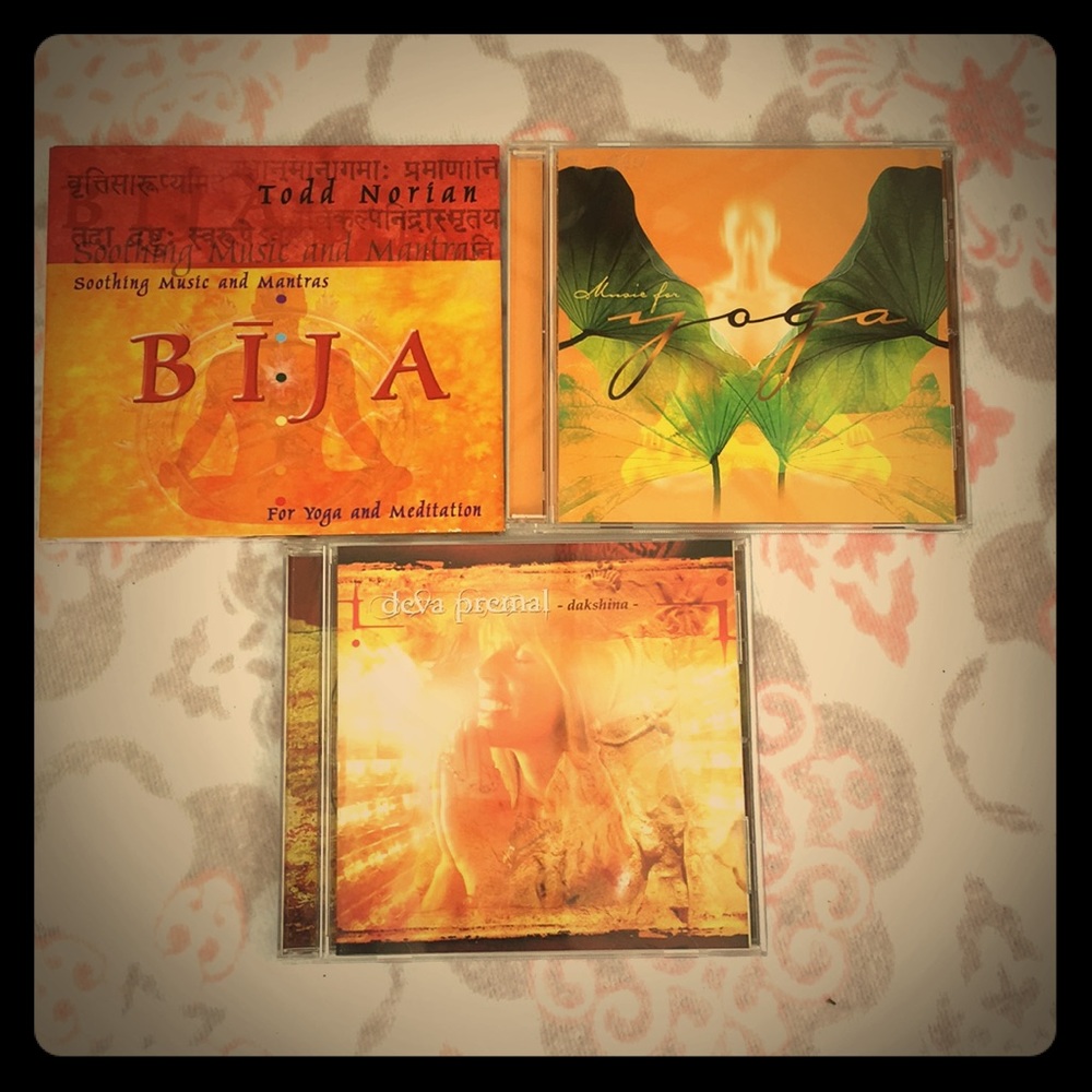 3 CD Bundle -music for yoga and relaxation 🧘🏼‍♀️
